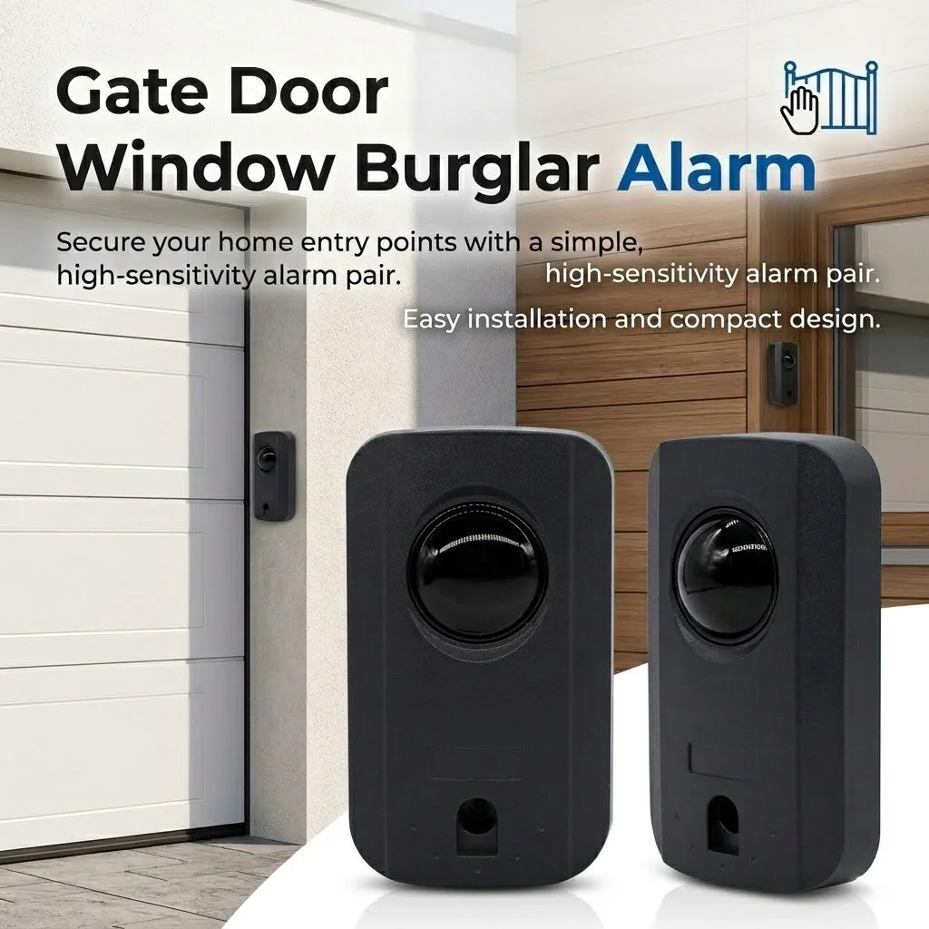 detector-de-alarme-antifurto-–-sensor-infravermelho-ativo-fotoeletrico-a-prova-d'Agua-para-portao-de-garagem-porta-e-janela