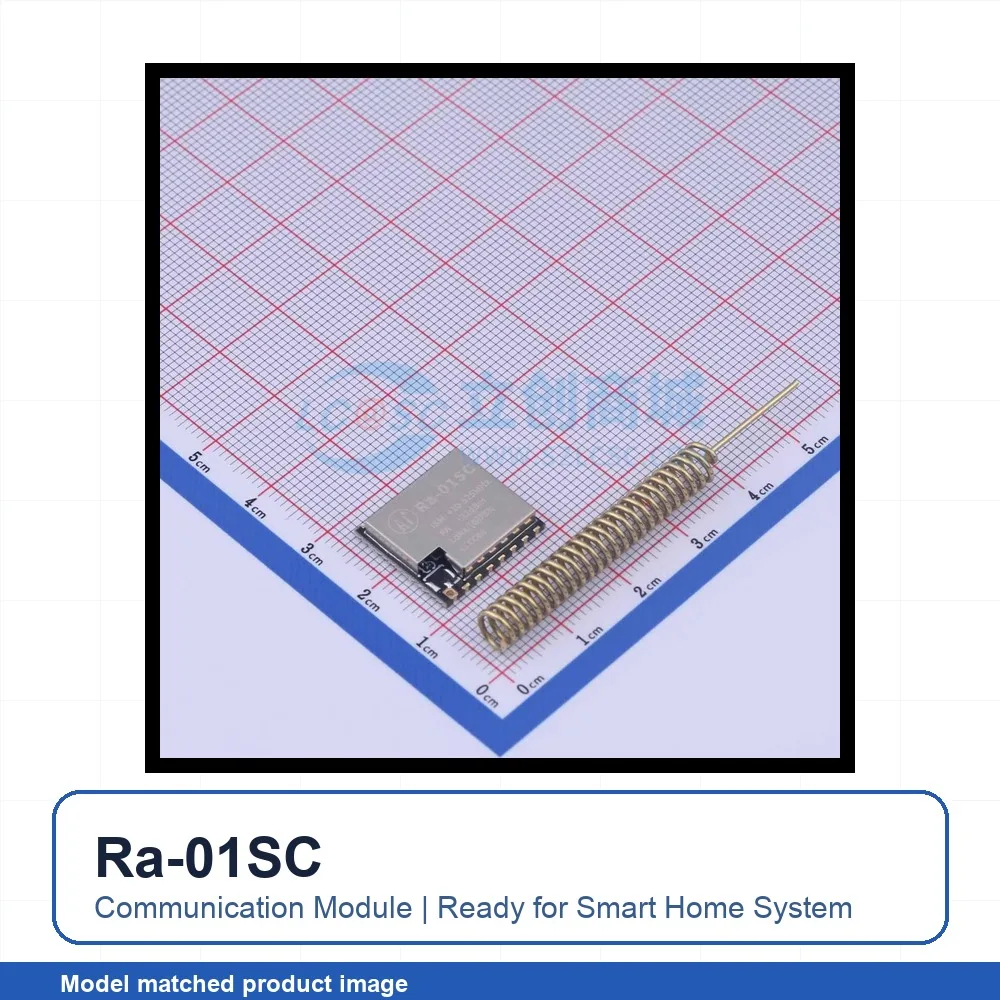 4pcs Ra-01SC SMD 17x16mm 22dBm SPI LoRa LoRa RF Transceiver Module for Smart Home System