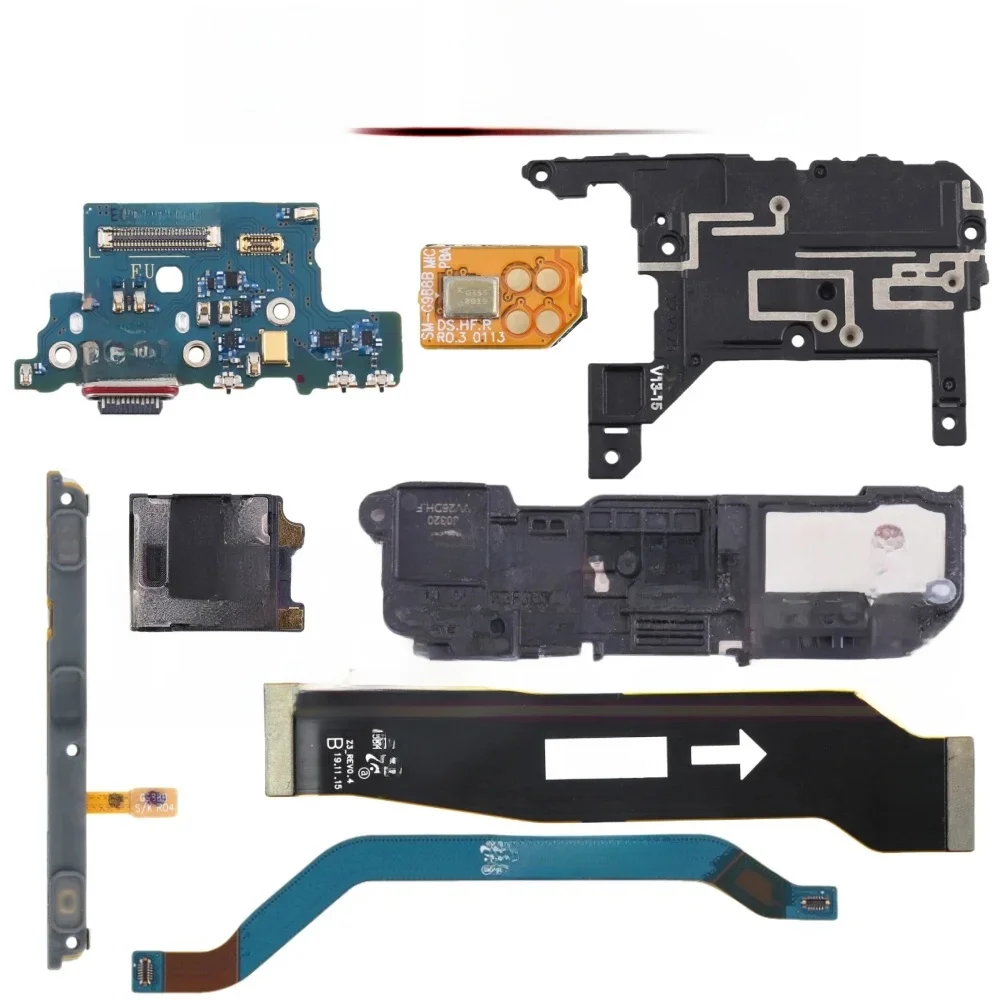 Antena mikrofonu Port ładowania dla Samsung S20 Ultra 5G G988 słuchawka głośnik sygnał głośności płyta główna Flex Cable — zdjęcie produktu 7