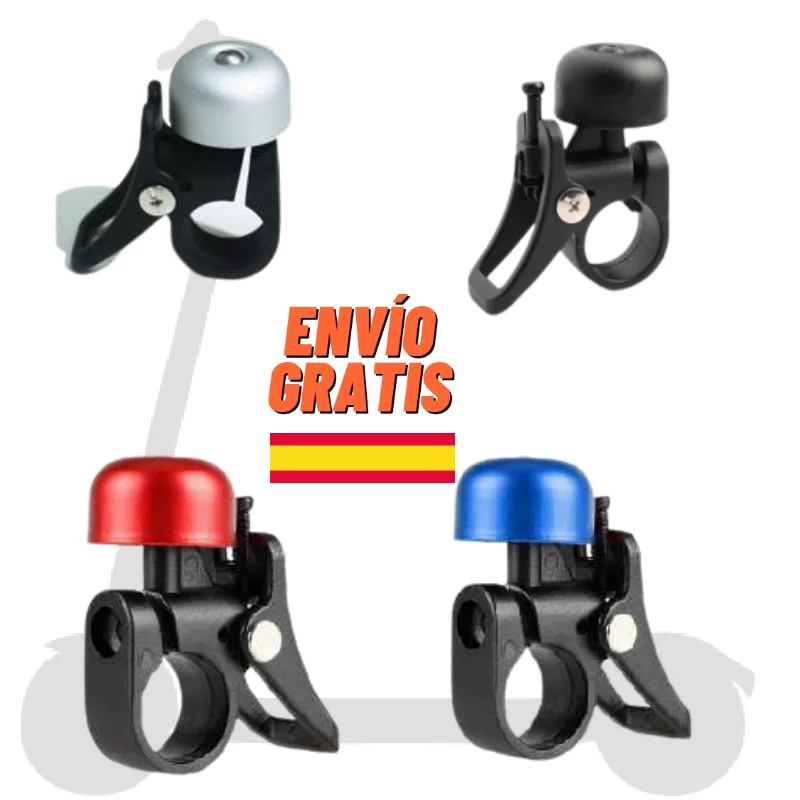 ✅Electric Scooter Bell Xiaomi M365 / 1S / Essential / Pro 2 / Mi 3 Lite / 4 for Handlebar with Rear Fender Hook and Screws - Spare Parts, Accessories