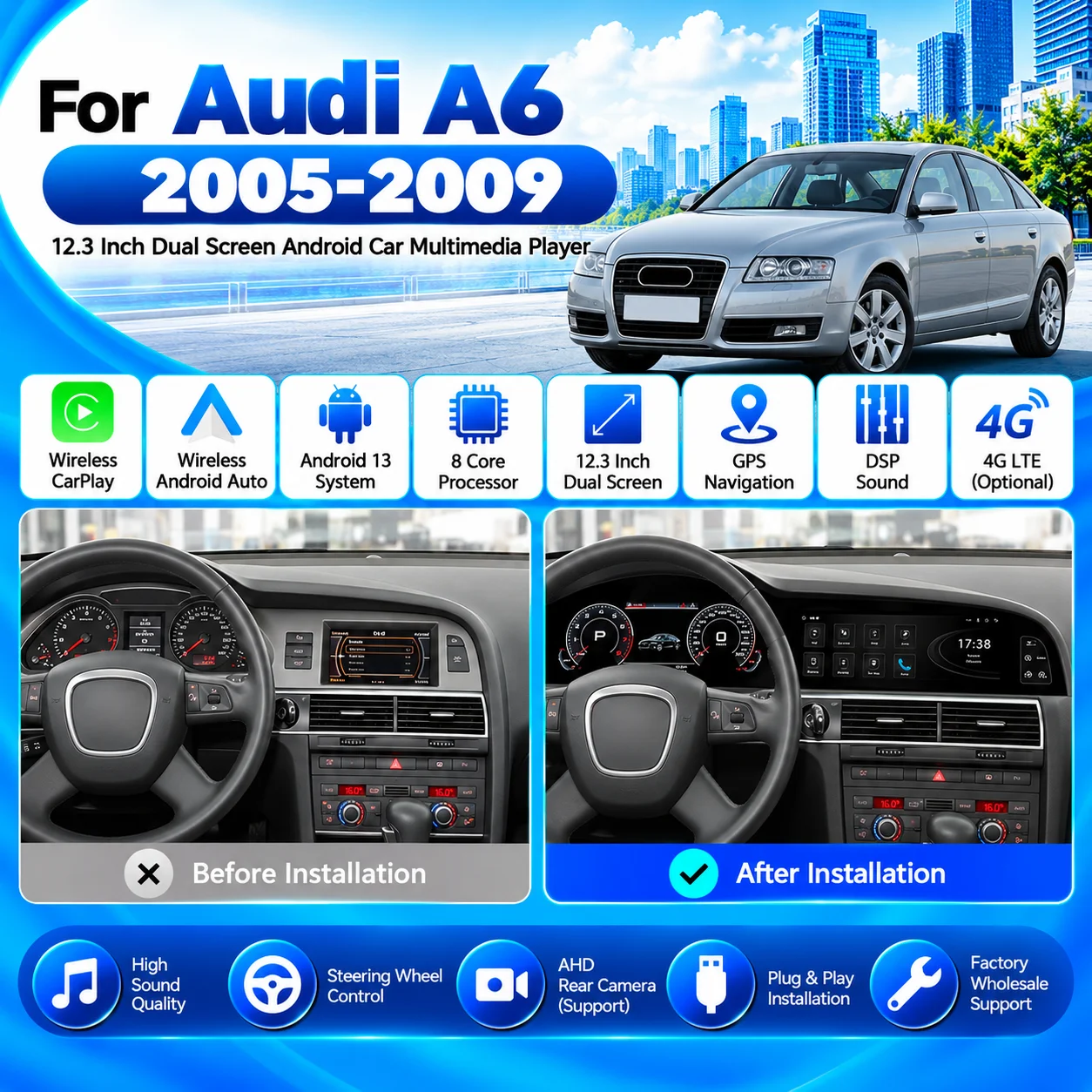 Android 13 Dual 12.3