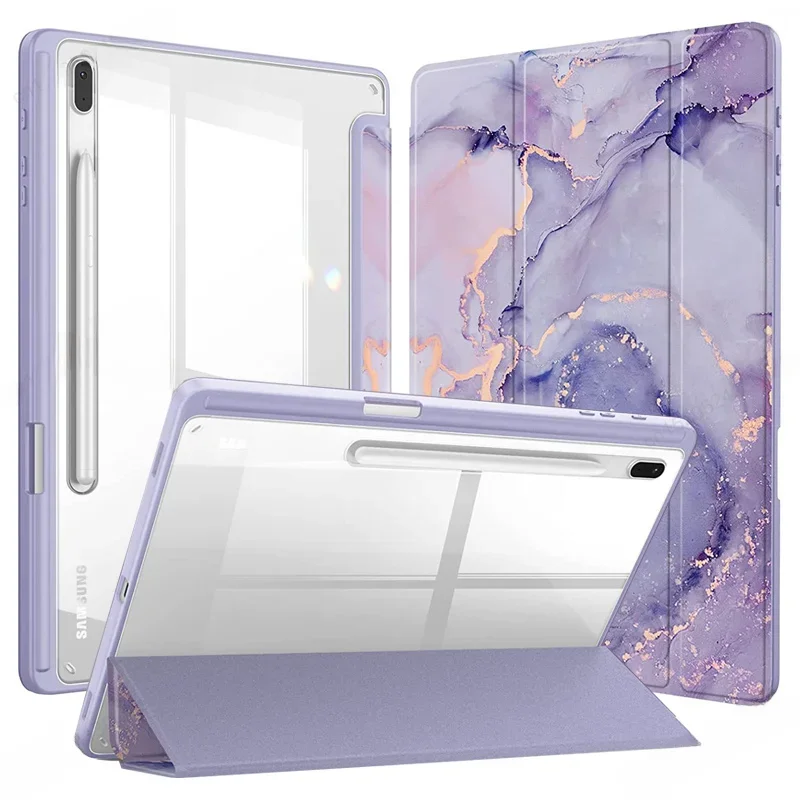 Capa para Tablet com Suporte para Lápis, Capa para Samsung Galaxy Tab, S9, FE 11, S10 Plus, A9, S9,