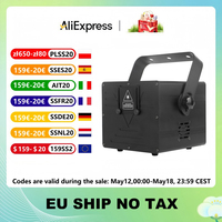 3W/4W/5W Disco Party Laser Lights 3D Full Color Animation RGB Beam Projector Light Dmx Led Projector Bar Stage Light Effect Lamp