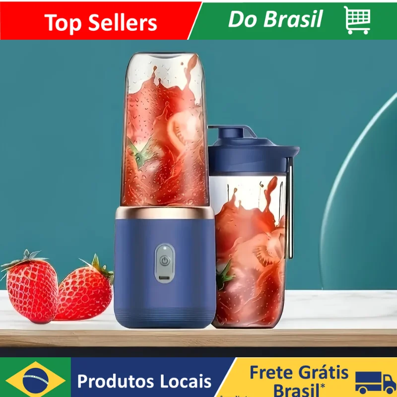 Mini Portable Rechargeable Mixer Blender Vitamin Shake Juice 300ML