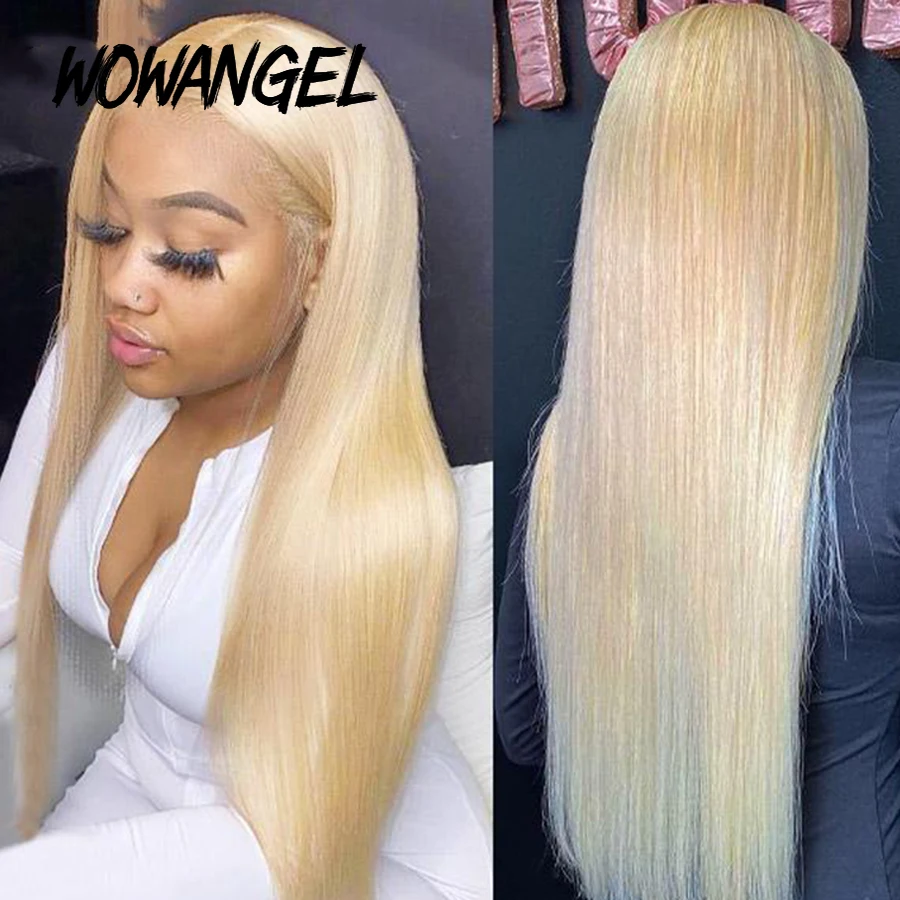 Wow Angel 613 HD Lace Frontal Perücke 13X6 Voll-Lace Front Glatte Perücke Echthaarperücke Vorgezupft Natürlicher Haaransatz Für Frauen Ohne Klebstoff – Detail 6
