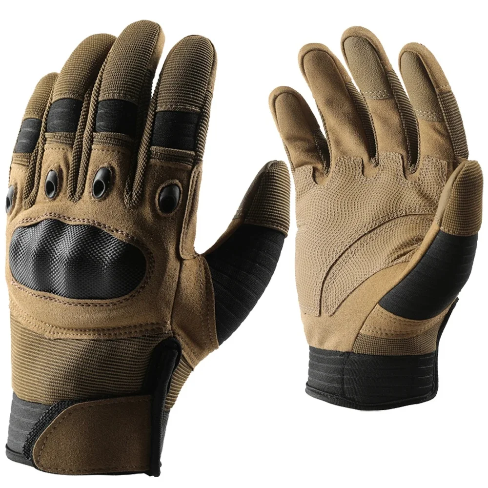 AliExpress NONE Men Full Finger Tactical Touch Screen Gloves Outdoor Hiking Riding Cycling Bike Skiing Training Climbing Airsoft Hunting Mittens