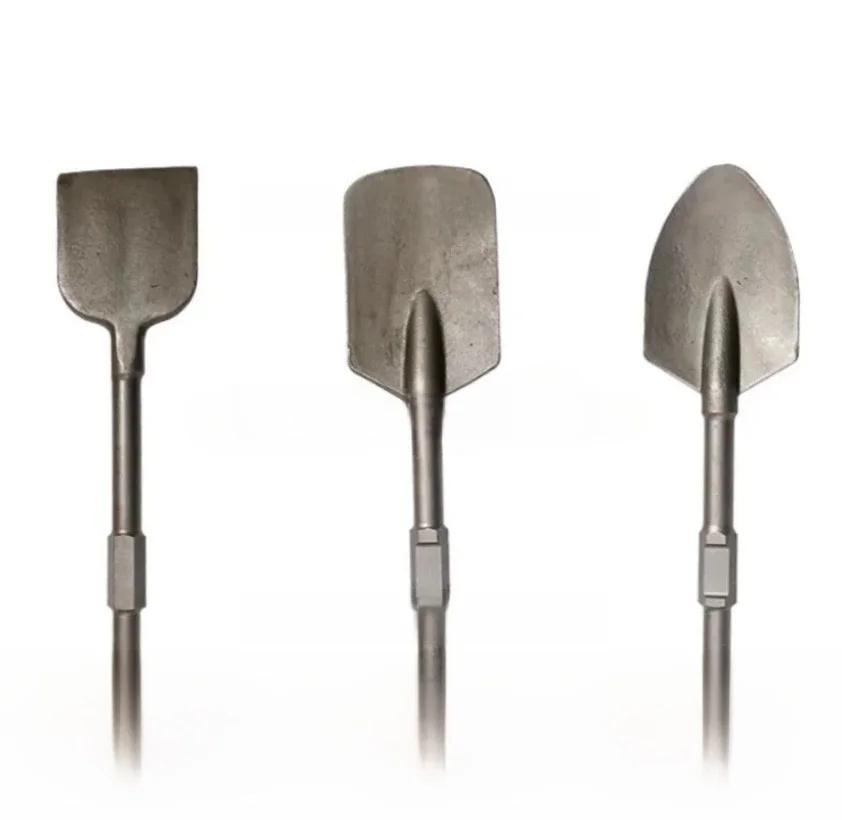 Grande Pelle Électrique Dafang de Qualité Industrielle, Pelle d'Excavation en Béton, Cœur de Pêche, Épaissie, 514, 65