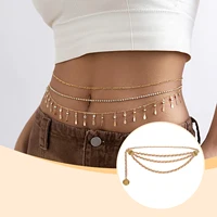 Women's Waist Chain Belt Bridal Wedding Adjustable Tassel Body Jewelry Fashion Accessories for Party Carnival Holiday - Image 3