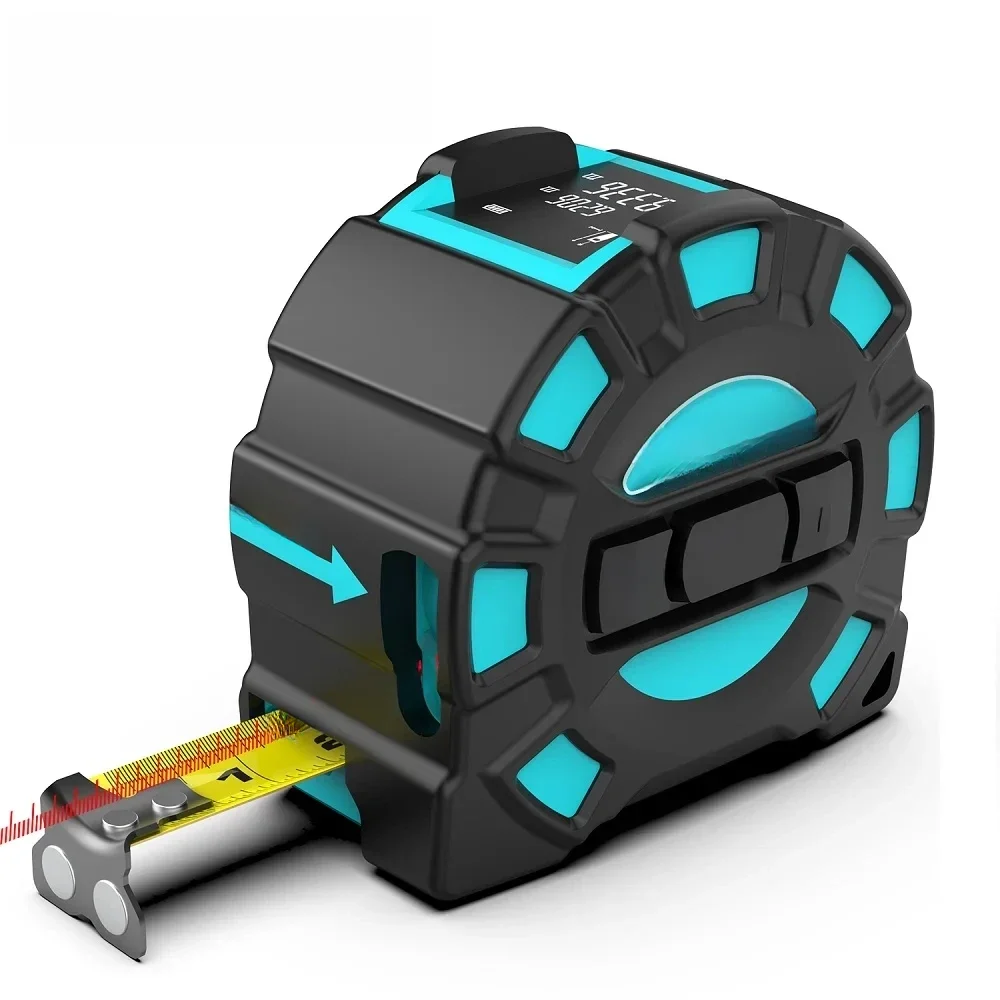 Mileseey DT11 Laser Tape Measure,40M 2-In-1 Digital Laser Meter ,Laser Rangefinder Building Tools Measure Device Ruler