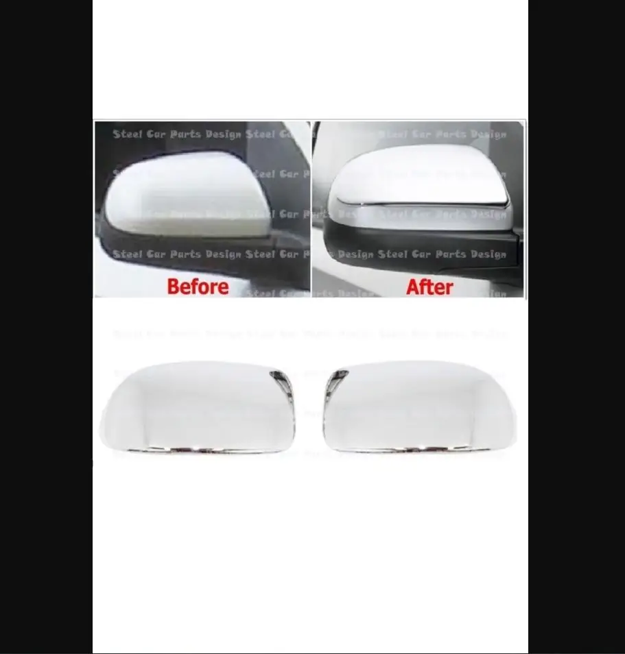 

For Chevrolet Aveo Sedan Chrome Mirror Cover 2 Pieces 2005 To 2011 Stainless Steel -Chromium Styling Modify Spoiler Diffuser Car