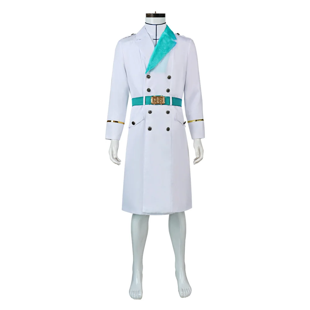 Bleach TYBW Jugram Haschwalth Cosplay Costume Anime Quincy Uniform White Cloak Cape Halloween Carnival Adult Outfit view 2