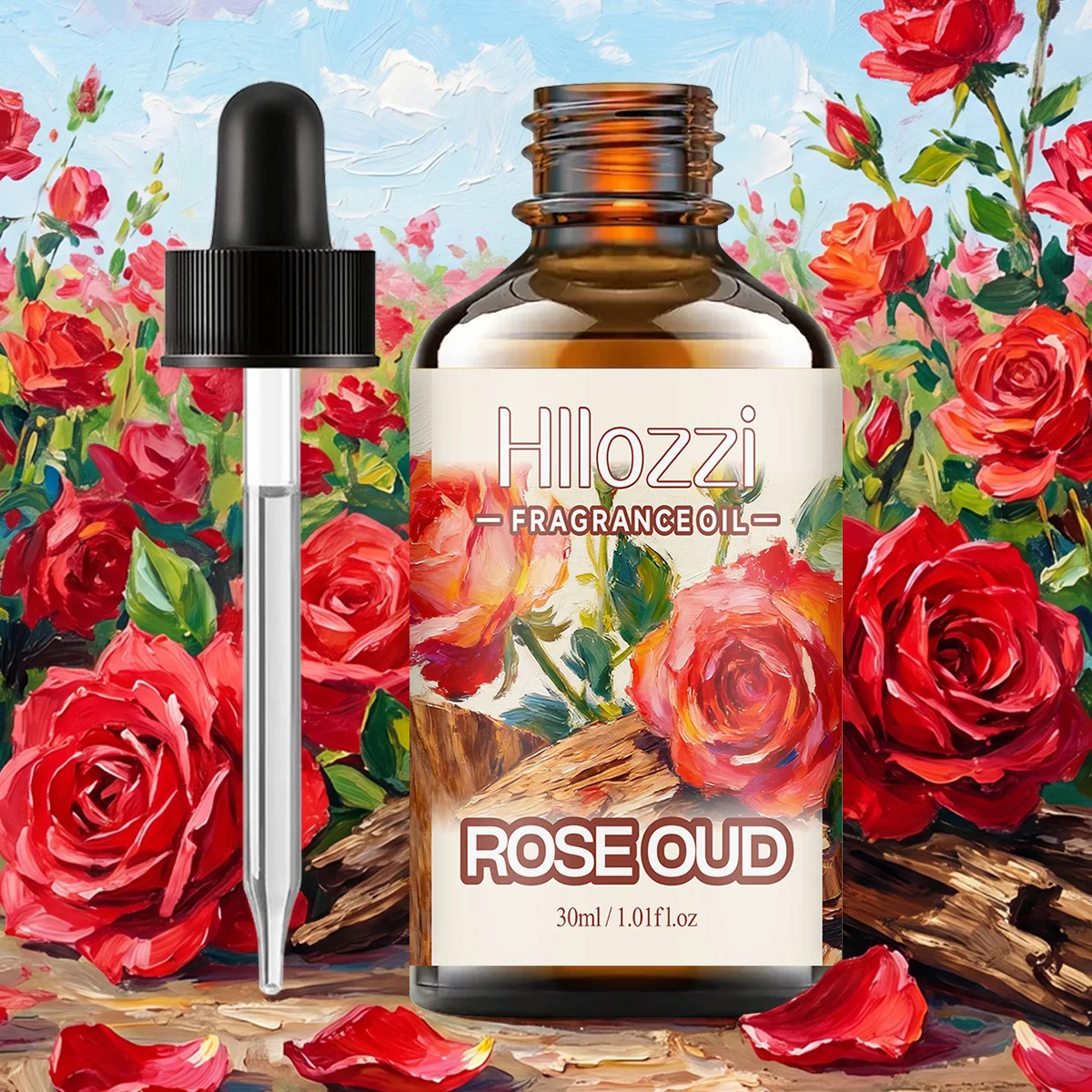 Aromatherapy Diffuser - Rose Oud geurolie, een luxueuze bloemige