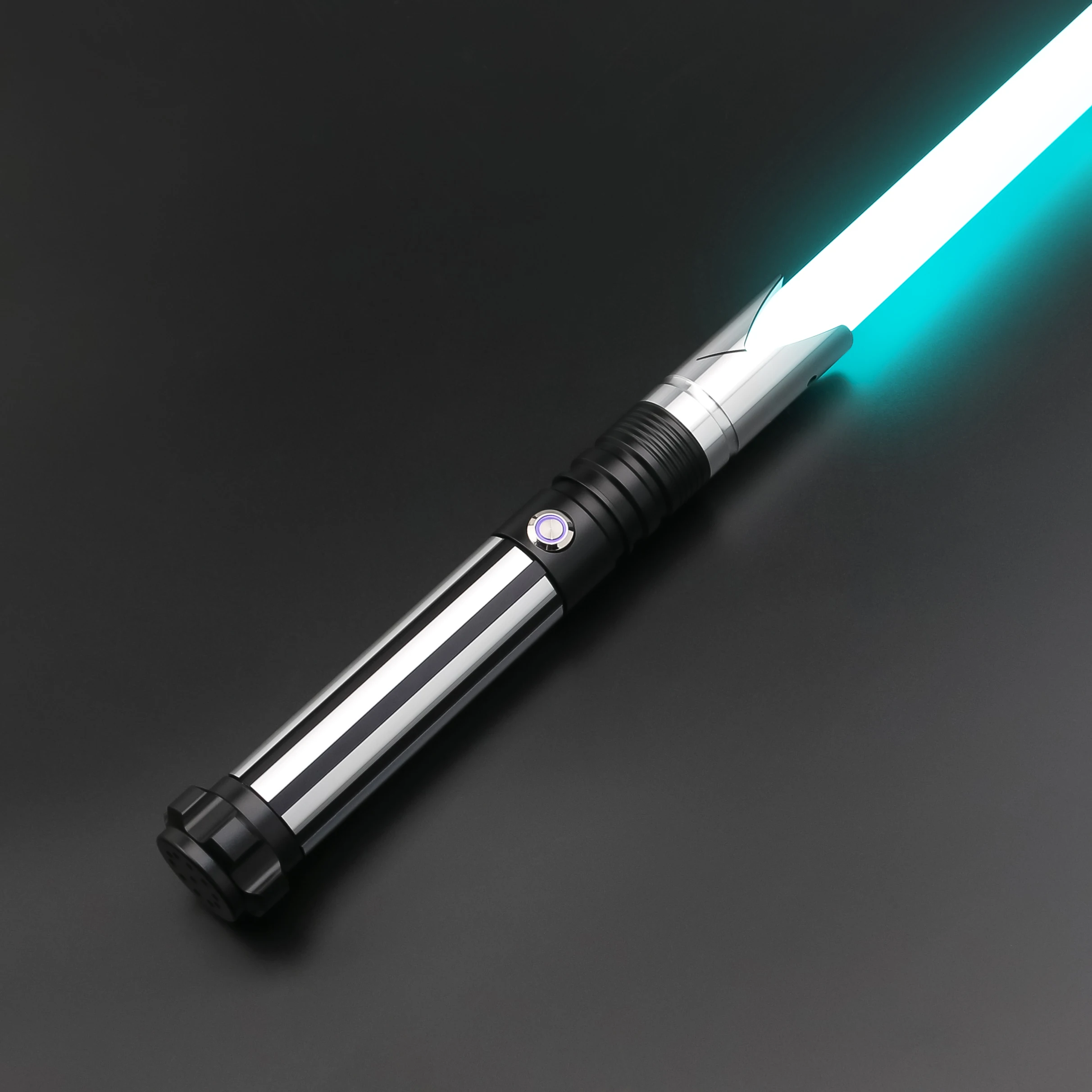 TXQSABER Lightsaber E02A Heavy Dueling Light Saber Blaster FOC Smooth Swing Metal Hilt Jedi Cosplay Toys
