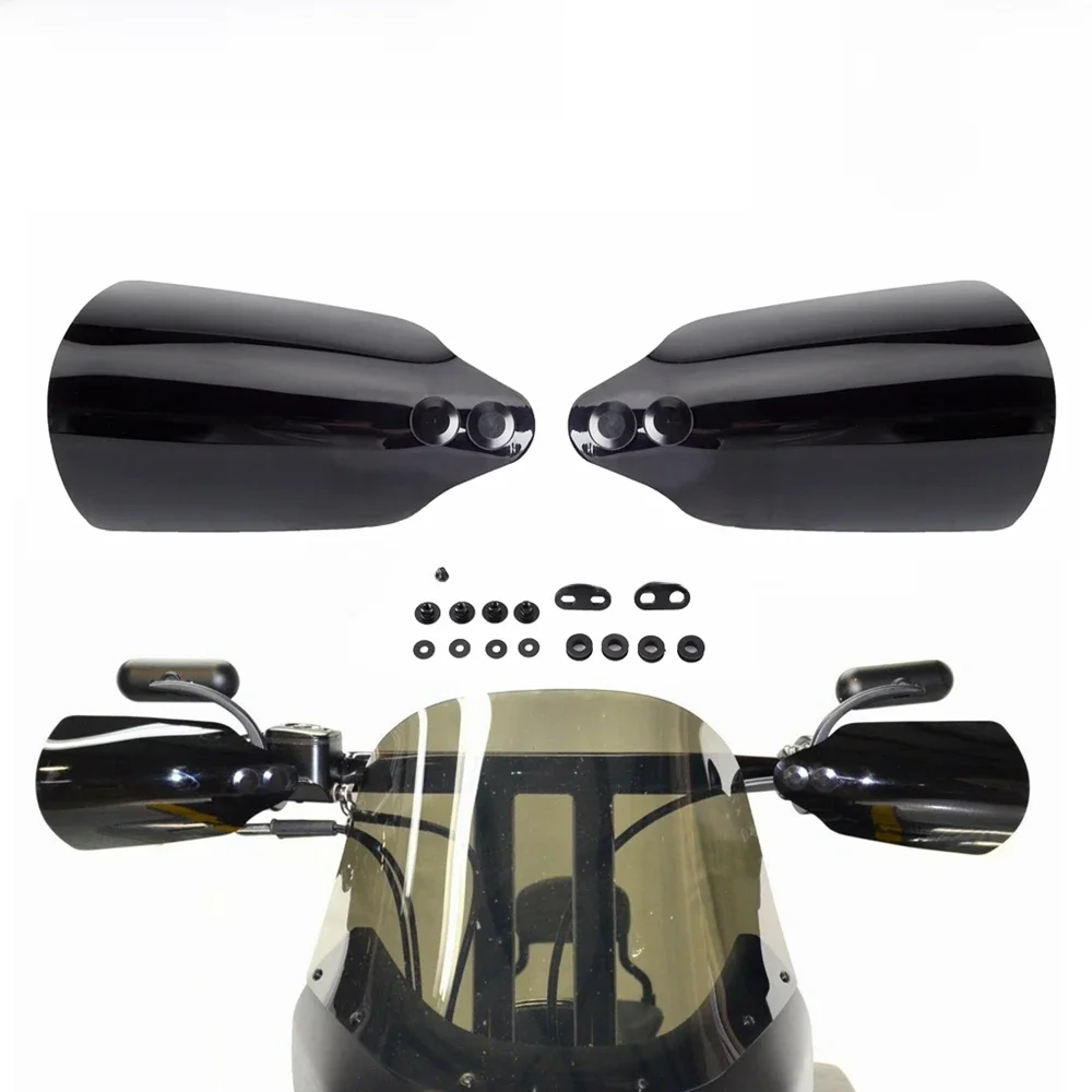 Motorcycle Hand Shield Guard Handvat Handguard Protector Voor Harley Softail Low Rider ST117 FXLRST Deluxe FLDE Straat Bob 18-2023 - afbeelding 2