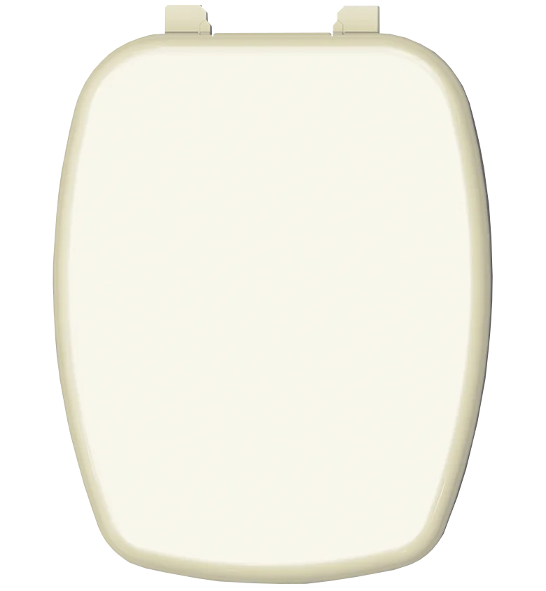 Tabua Sanitário Para Banheiro Almofadado Prímula Bege Biscuit Com Dimensão De 479,1 x 376,1 x 49,5mm Durín
