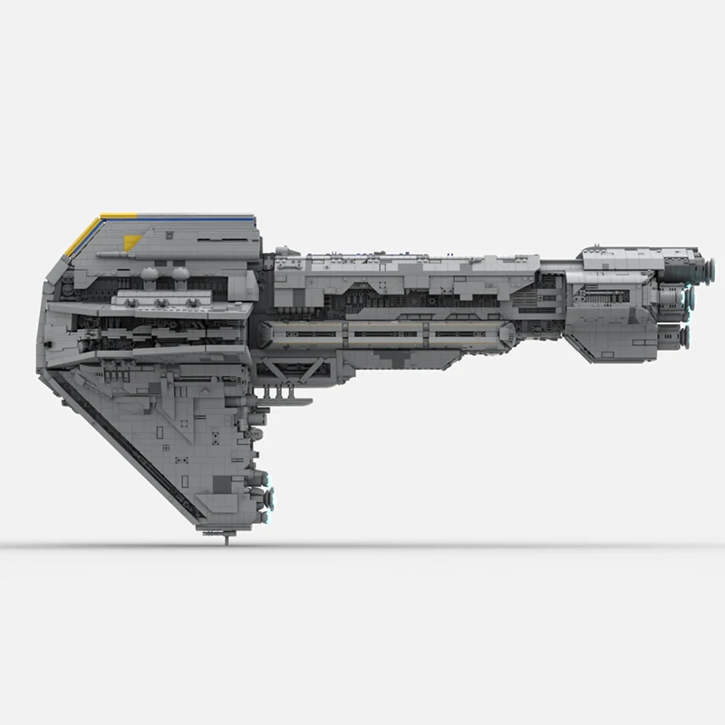 Lnterstellar UCS Линкор MOC Attack Cruiser Nadiri MK1 Starhawk Строительные блоки Технология Кирпичи Игрушка DIY Сборка Модель Подарок