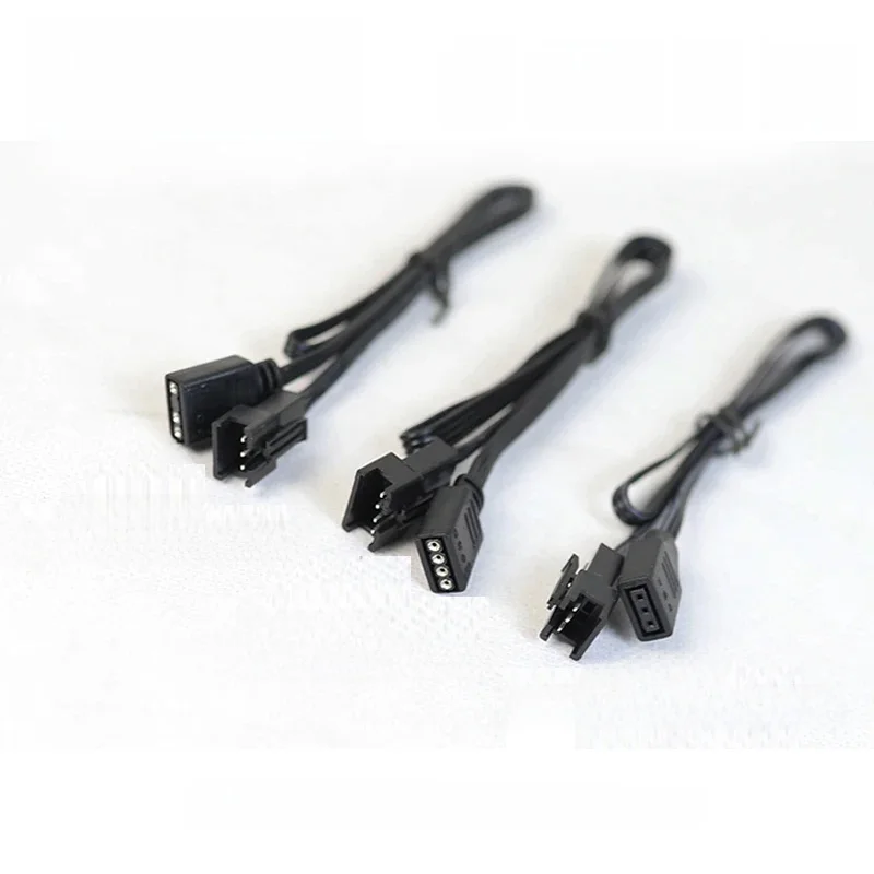 Phanteks-Câble adaptateur de synchronisation RVB, transfert d'en-tête JST, câble d'extension femelle à mâle, 4 broches, 3 broches, M, B