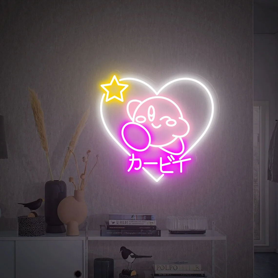 Love Anime Neon Sign Japanese Anime Bedroom Decor Kids Room Decor Gaming Room Decor Gift for Her Anime Gifts