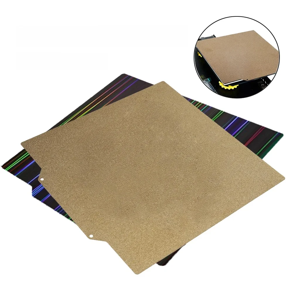 Pei Smooth Sheet 235x235 For Ender 3 Ender 3 v2 Akcesoria Pet Peo Pey Magnetyczna płyta konstrukcyjna Sping Steel Drukarka 3d Podgrzewane łóżko — zdjęcie produktu 7