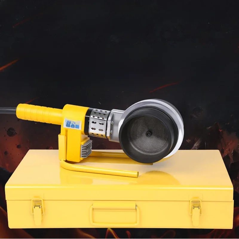 PPR Tubo Soldador com Controle Digital de Temperatura, Tubos Plásticos Máquina de Solda, 1 Conjunto,