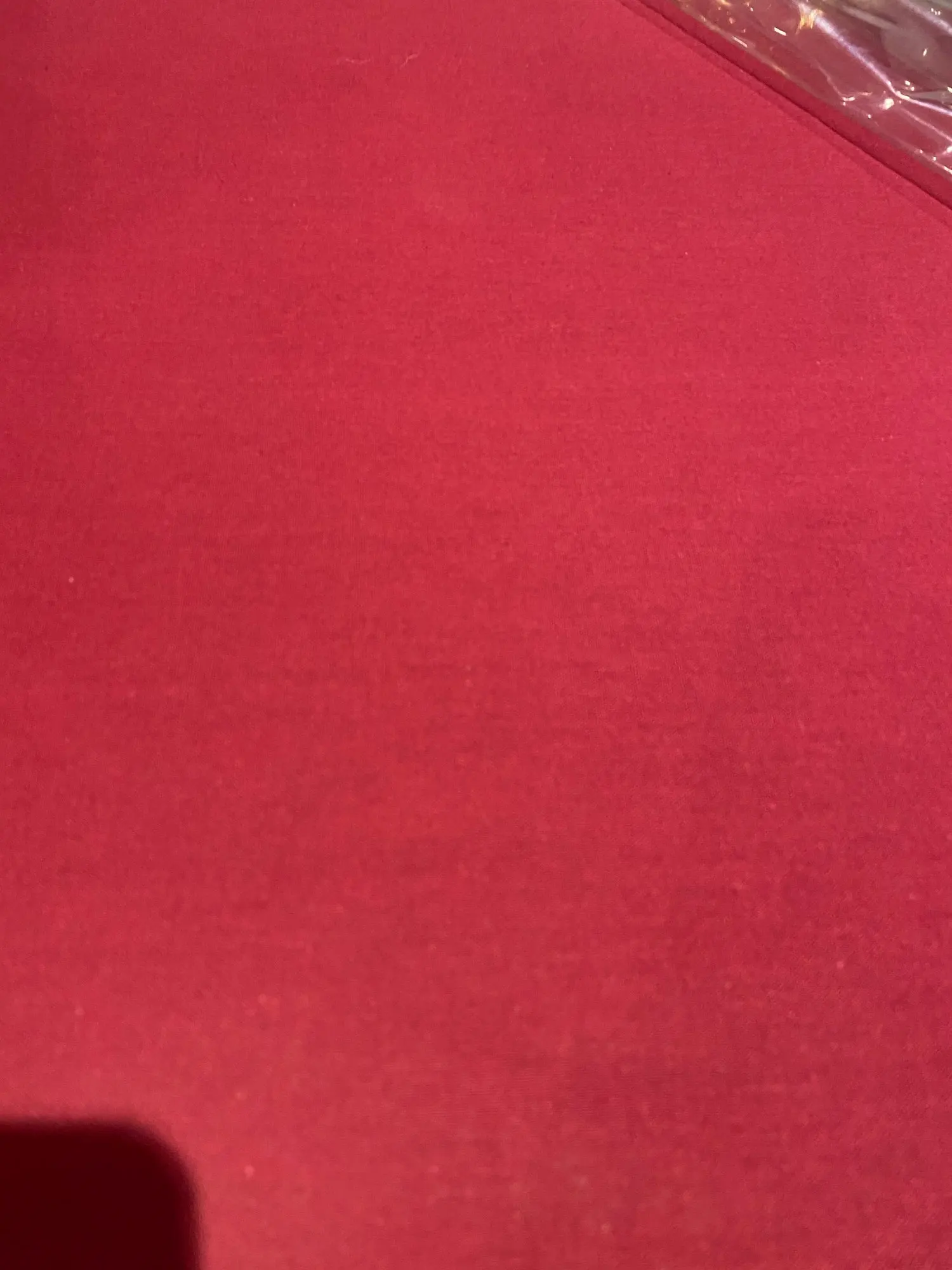 Christmas Solid Color Skin Friendly Breathable Lightweight Washable Reusable Tablecloth for Holiday Parties Banquets Restaurants photo review