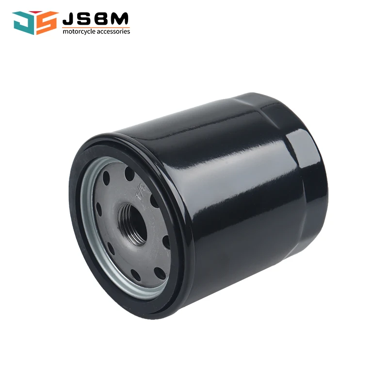 JSBM Motorcycle Engine Part Black Oil Filter For Harley Harley-Davidson M8 Milwaukee Eight 2017-2018 Twin Cam 1999-2017 31-4103A