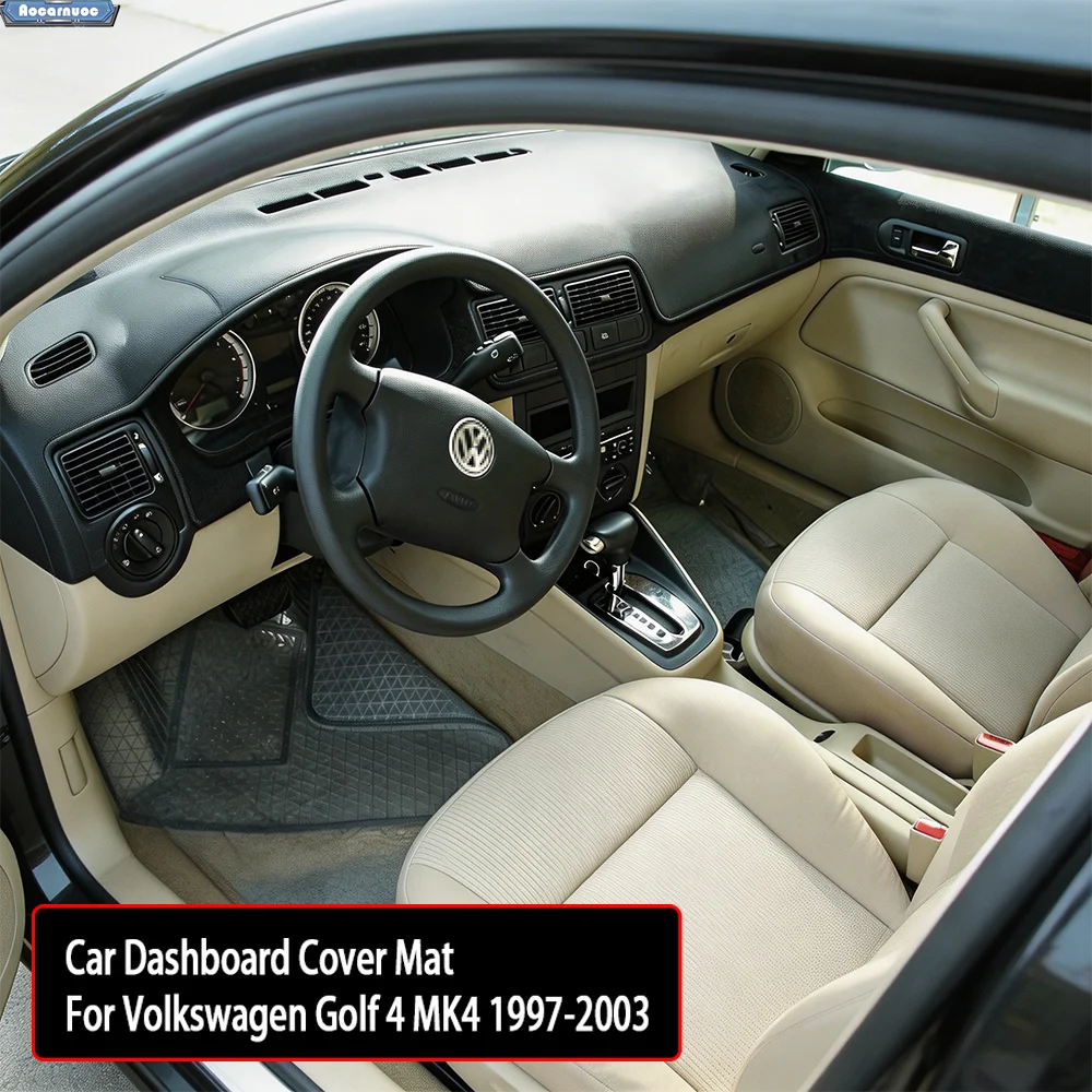 

For Volkswagen Golf 4 MK4 1997-2003 Car Dashboard Cover Mat-Odorless Eco Friendly Avoid Light Pad
