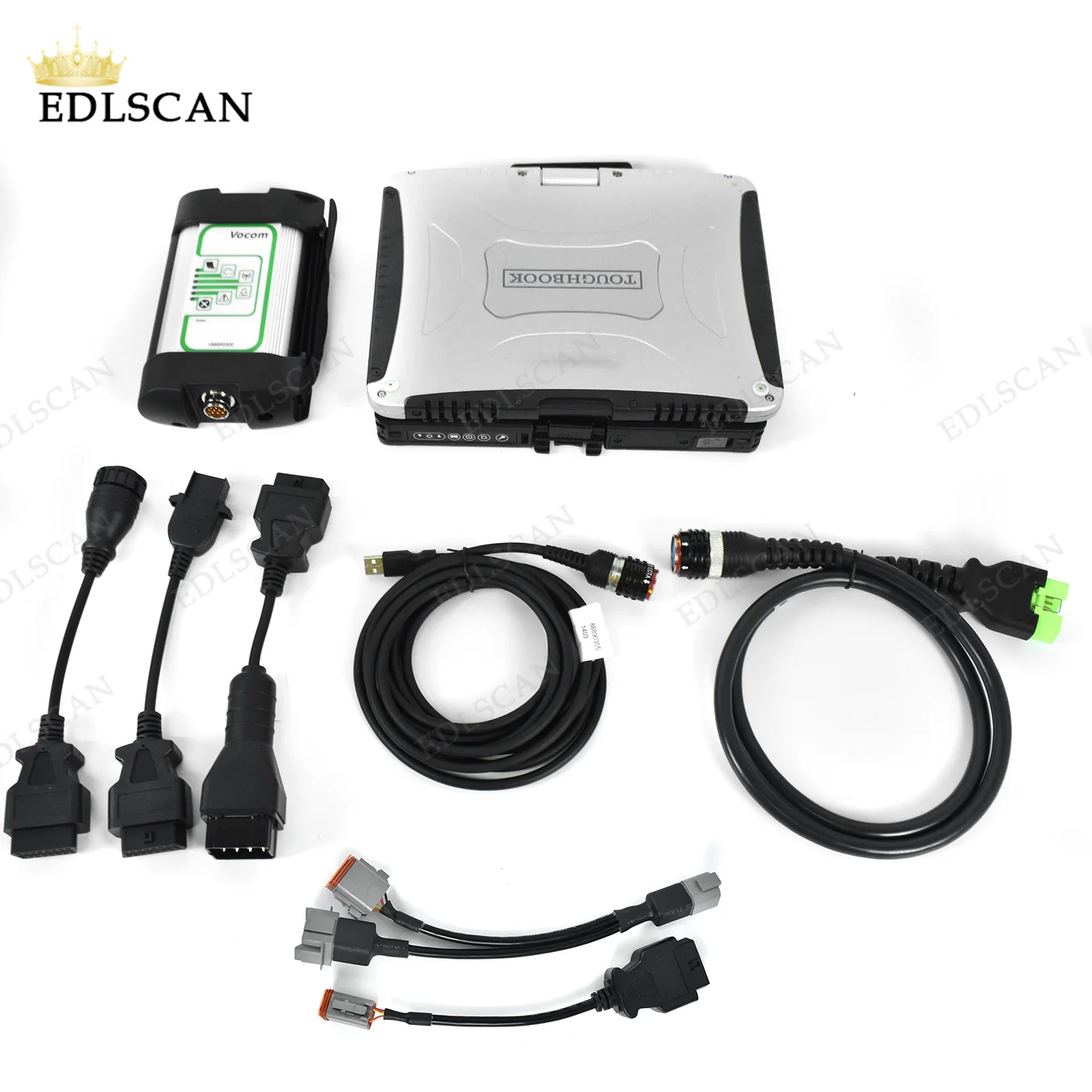 ​2024 For VOCOM1 VOCOM 88890300 Penta Vodia vodia5 2.8.150 PPT with toughbook CF19 laptop excavator Heavy truck diagnostic tool