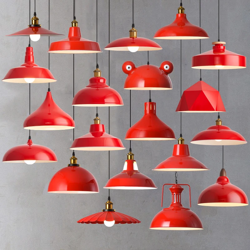 

Restaurant Chandelier Lampshade Creative Chandelier Commercial Personalized Restaurant Milk Tea Shop Art Studio Scandinavian Table Lamps