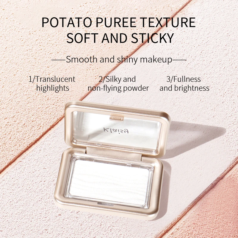 Klaisy-لوحة تسليط الضوء على موجات الماء ، تفتيح الوجه ، رفع اللون الناعم ، الملمس الناعم