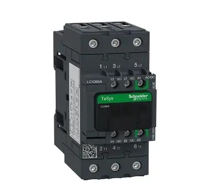 LC1D65AMD new model LC1D65AKUE Contactor, TeSys Deca, 3P(3 NO), AC-3/AC-3e, 0 to 440V, 65A, 100-250VAC/DC coil, EverLink