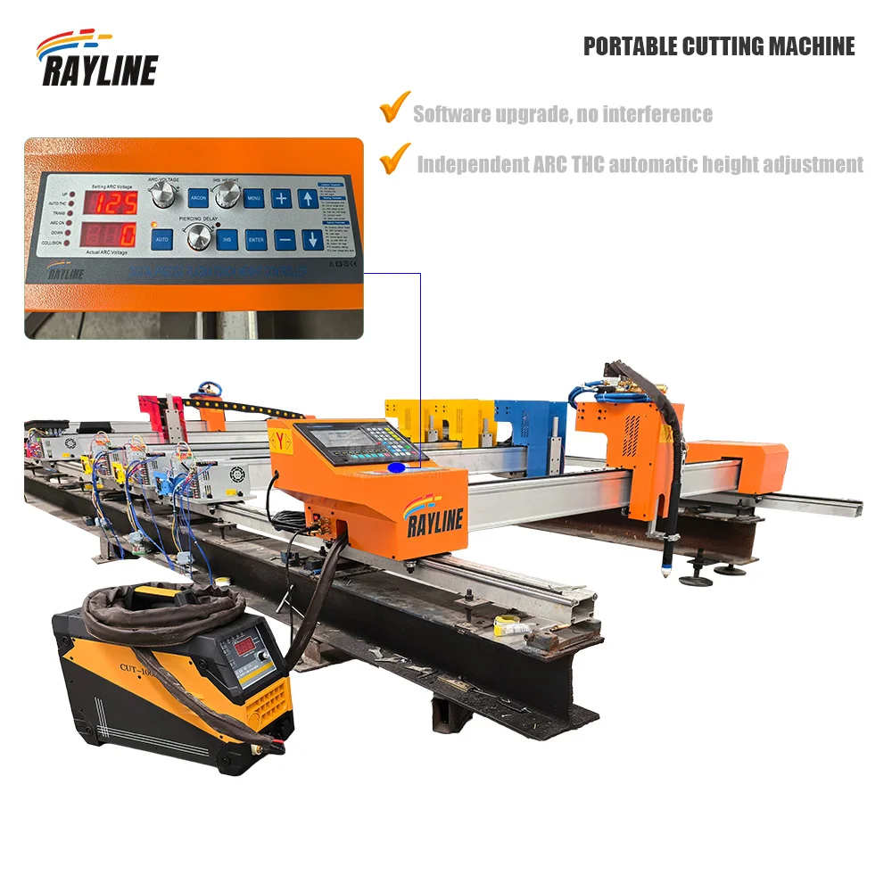 

Hot Sale Gantry carbon stainless Steel aluminum Cnc Plasma Cutting machine THC ARC 1530 CNC Plasma Cutter Mini Flame Gas Cutter