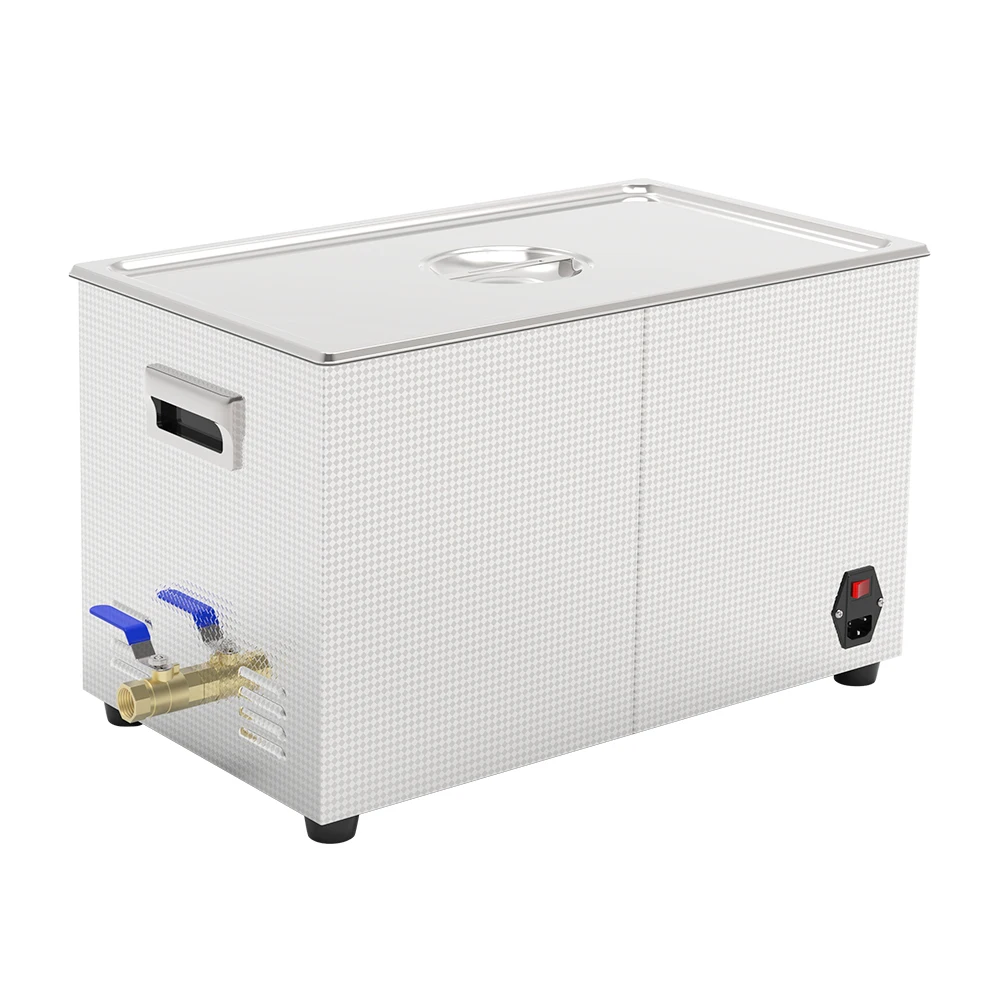 Granbosonic Industrial Ultrasonic Cleaner 30L 600W 900W Tank Variable Power For PCB Auto & Hardware Parts Deep Oil Rust