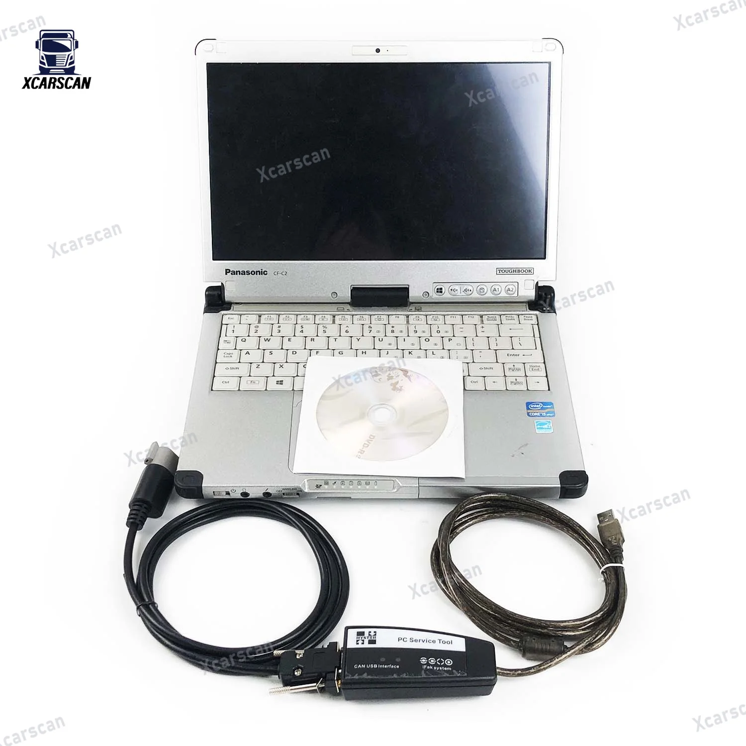 

CFC2 Laptop and Usb Interface Hyster Yale Forklift Auto Diagnostic Scanner For Yale Hyster Pc Service Tool Ifak Can