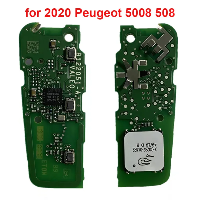 CN009047 3 przyciski inteligentny klucz PCB dla 2020 P-eugeot 5008 508 IM3A HITAG AES NCF29A1 IM3A 434MHz bezkluczykowy