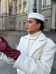 Lawliet Women 100% cappelli portapillole in lana per la festa di nozze Cocktail uncut block Millinery Making B028
