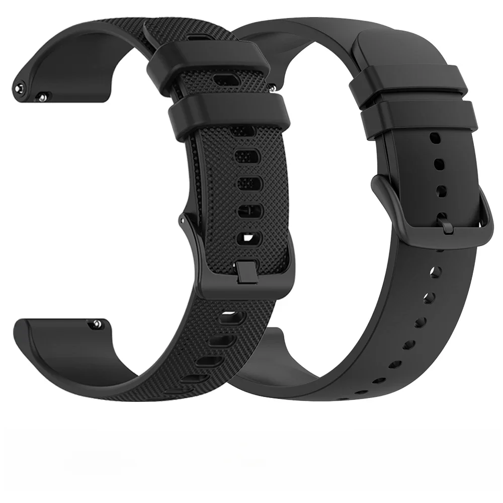 20mm 22mm Siliconen Band Voor Garmin Venu 3 Band Forerunner 265 255 245 165 Muziek Vivoactive 4 armband Garmin Venu Sq2 Plus Riem - afbeelding 2