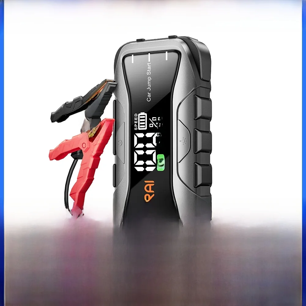 UTRAI 27000mAh Car Jump Starter Power Bank 6000A Car Booster Auto Awaryjne urządzenie rozruchowe Jump Start dla benzyny Diesel — zdjęcie 2