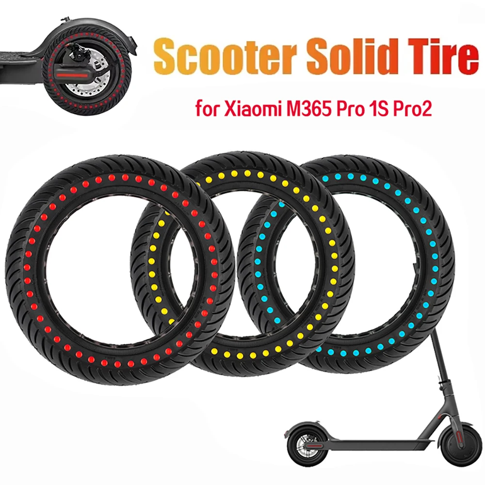 

8.5 Inches Solid Tire For Xiaomi M365 Pro Pro2 1S Electric Scooter Durable Rubber Anti-slip and Explosion-proof tire Accessories
