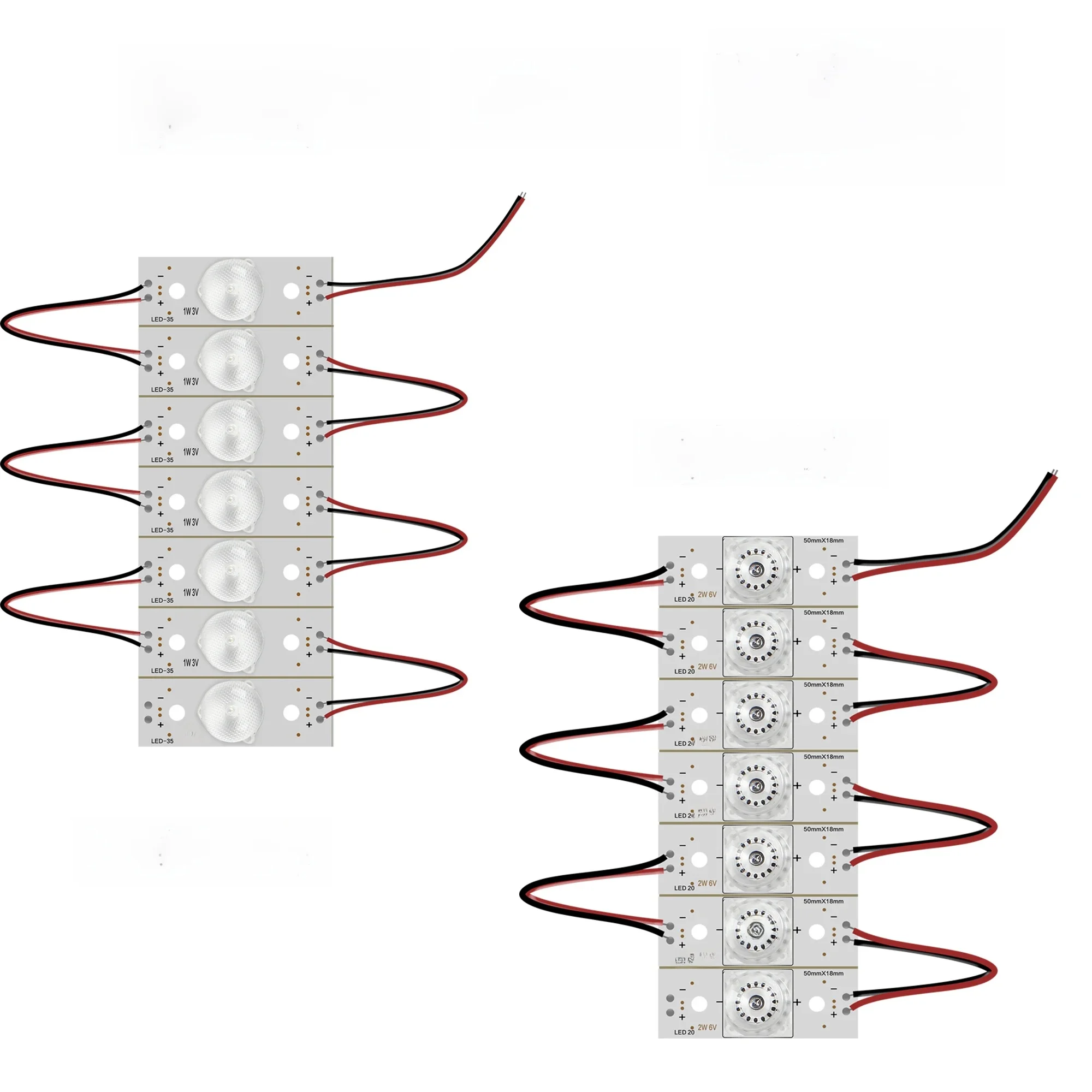 25lot 175 sztuk nowy 3V 6V lampa SMD koraliki z soczewka optyczna Fliter dla 20-120 cal telewizor LED naprawa — zdjęcie produktu 7