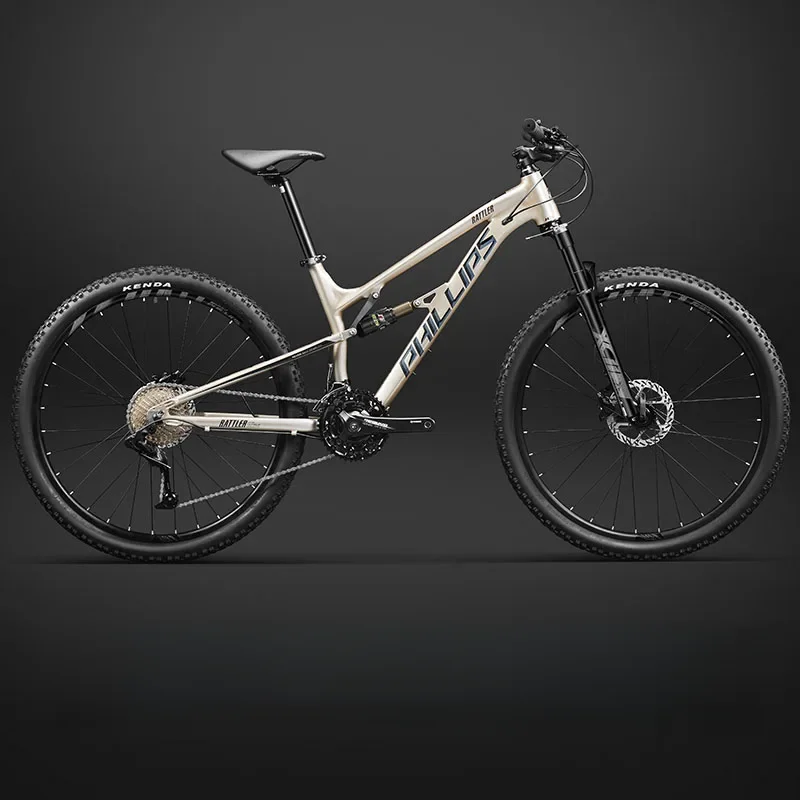 AliExpress UK Mountain Bike Soft Tail Double Damping, Downhill Bicycle, Full Suspension Hydraulic Disc Brake, 30