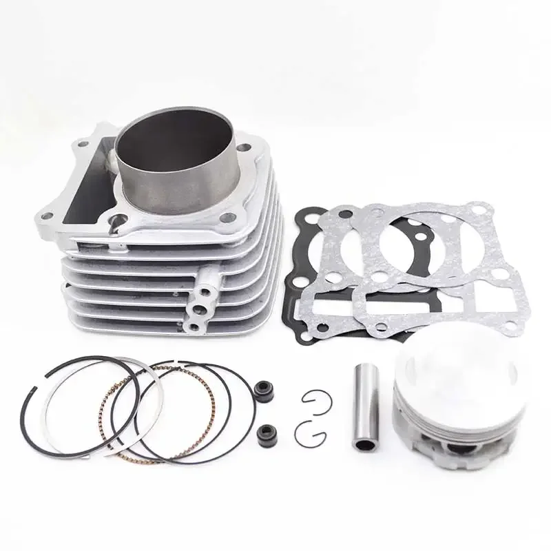Zestaw cylindrów motocyklowych 65,5 mm Big Bore 165cc do Suzuki GN125 GS125 EN125 EN125HU Zmodyfikowany silnik K157FMI — zdjęcie 2