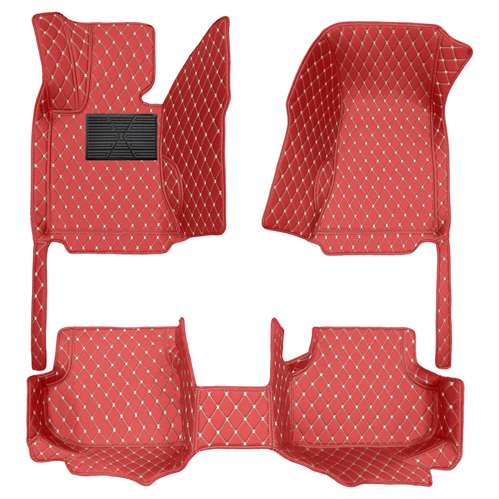 

Car Floor Mats For Peugeot 308CC 2009-2016 PU Leather Rugs Auto Interior Accessories Car