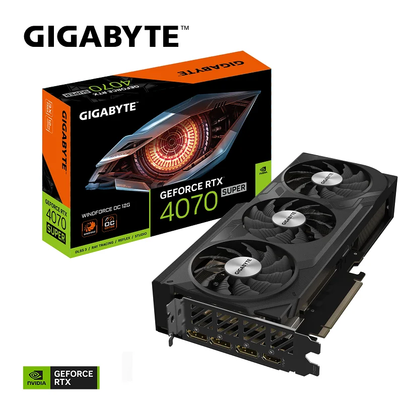 GIGABYTE GeForce RTX 4070 SUPER WINDFORCE OC D6X12GB