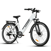 Mountain Electric Bike 500W Motor 36V15AH Removable Lithium Battery 27.5Inch Tires 7 Gear E-Bike 32KM/H Urban Commuter E-bicycle