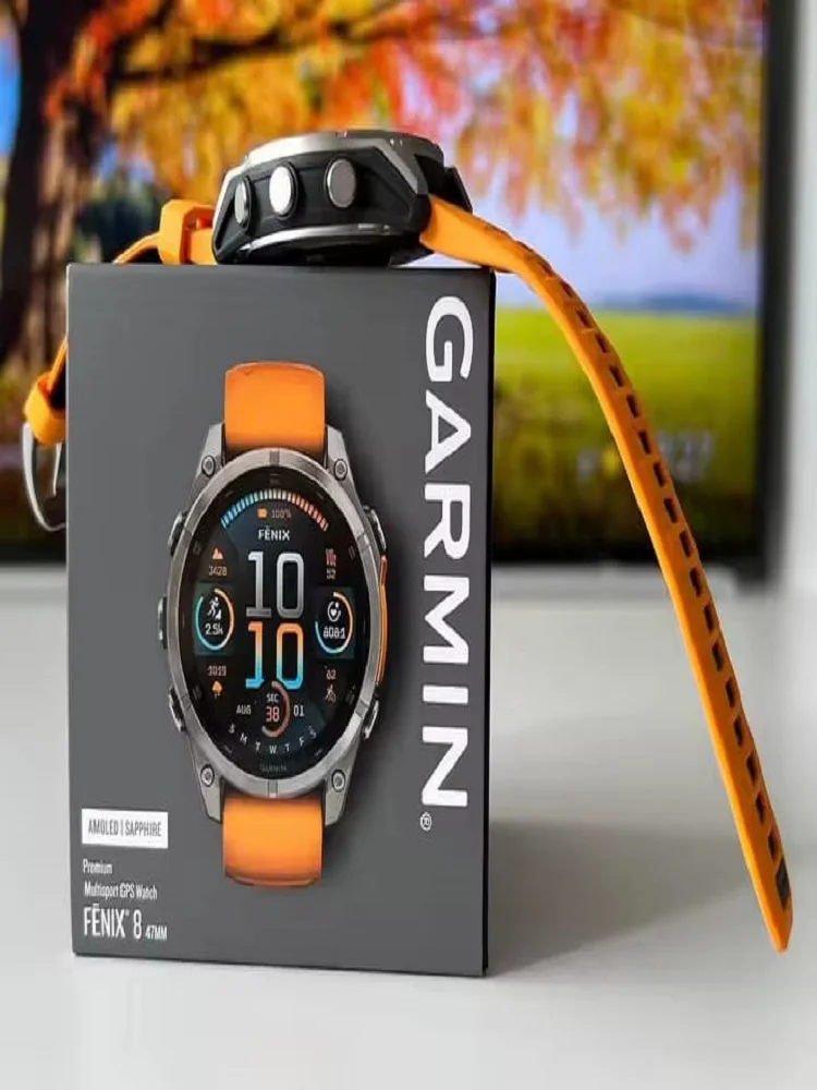 Jam tangan cerdas garmin-fenix 8 terbaru