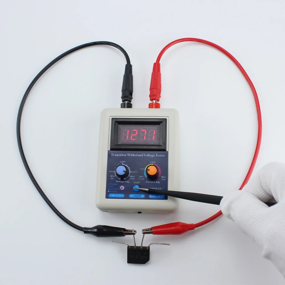 Imagem -05 - Igbt Capacidade de Tensão Transistor Tester Mos Triode Led Capacitor de Tensão Mov sem Suporte 0v3800v