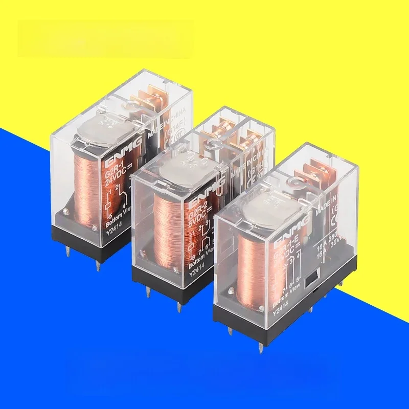 ENMG G2R-2-12VDC 24VDC citations miniatures G2R-1-24VDC G2R-1-E 5V arranganti-poussière ABS matériau haute-transparence