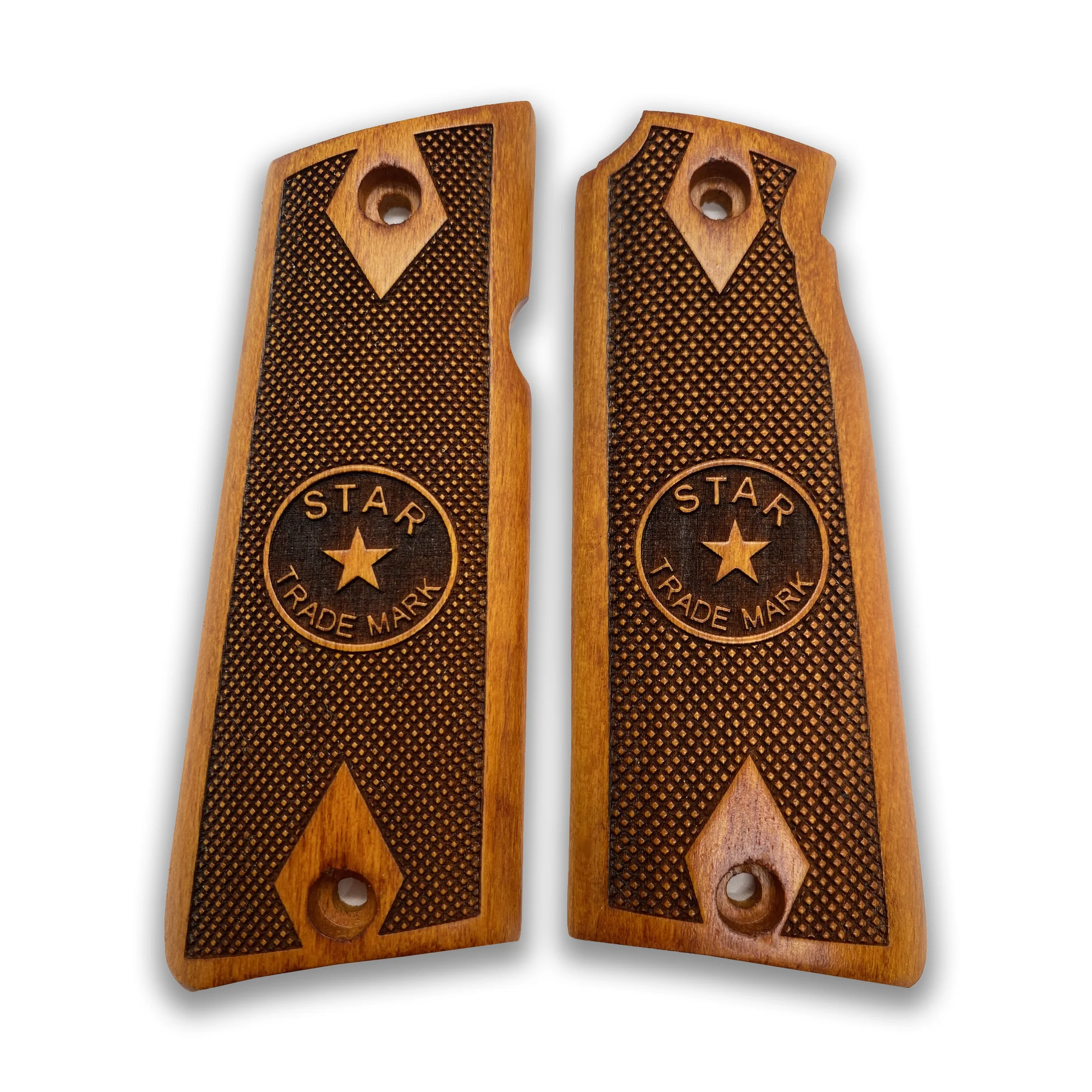 Star Super B Custom Series Star Logo Laser Cut Wooden Kabze Gun handles gun accessory hunting gun gun handles 1