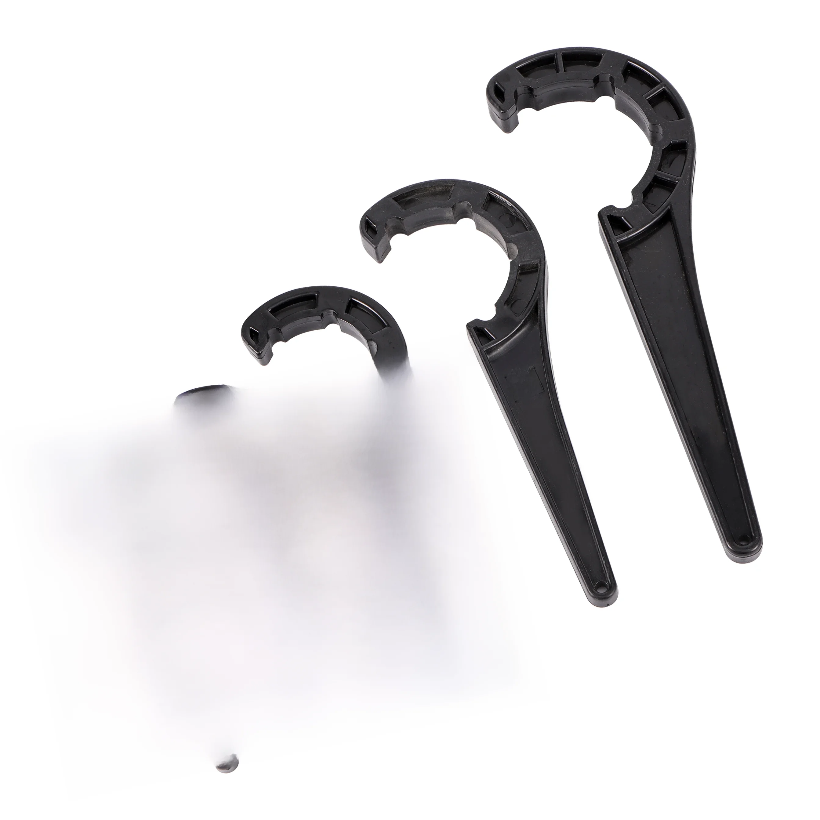 Clé à raccords à connexion rapide pour tuyaux PE, 20/25/32/40/50mm, tuyau PE PVC, écrou de blocage de Valve, clé spéciale, outil de réparation de tubes d'irrigation